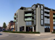 Shops and homes, Moelv - Ramsfjell Arkitekter